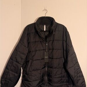 Fabletics Black Puffer Jacket